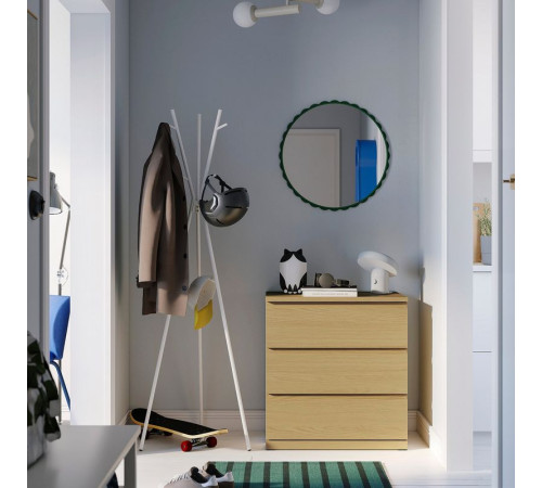 Komoda, 3 szuflady, imit. dębu STORKLINTA 706.275.31