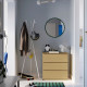 Komoda, 3 szuflady, imit. dębu STORKLINTA 706.275.31