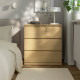 Komoda, 3 szuflady, imit. dębu STORKLINTA 706.275.31