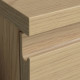 Komoda, 3 szuflady, imit. dębu STORKLINTA 706.275.31