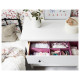 Комод, 3 ящика, белая морилка HEMNES 804.247.45