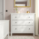 Комод, 3 ящика, белая морилка HEMNES 804.247.45