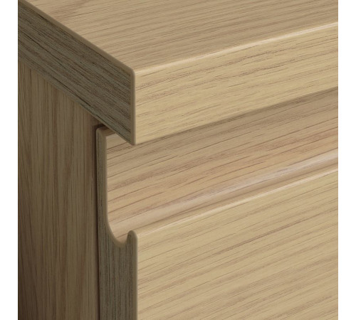 Komoda, 4 szuflady, imit. dębu STORKLINTA 806.275.35