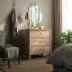 Komoda, 3 szuflady, szarobrązowy bejcowane STOREMOLLA 305.909.16
