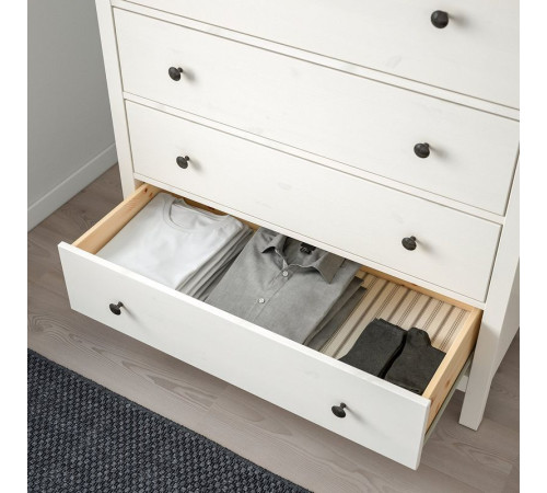 Komoda, 6 szuflad, biała bejca HEMNES 602.392.73