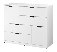 Komoda, 6 szuflad, biały NORDLI 692.766.33