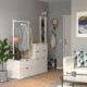 Komoda, 8 szuflad, biały NORDLI 692.953.49