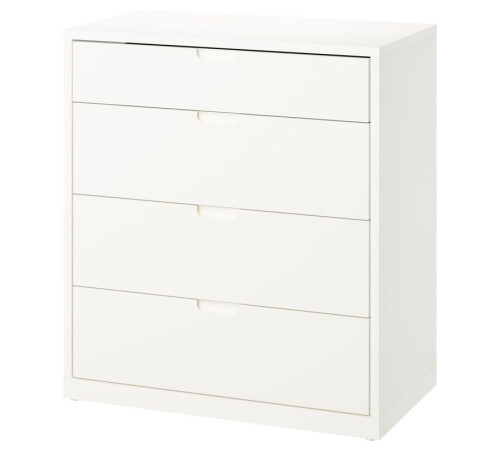Komoda, 4 szuflady, kremowy TONSTAD 706.146.18
