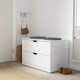 Komoda, 2 szuflady, biały NORDLI 992.394.94