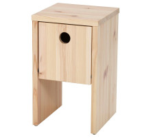 Stolik nocny, sosna z drzwiami uchylnymi IKEA PS 2026 606.199.42