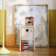 Stolik nocny, sosna z drzwiami uchylnymi IKEA PS 2026 606.199.42