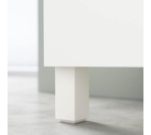 BESTÅ kombinacja z drzwiami, biały/Lappviken/Stubbarp biały, 120x42x74 cm