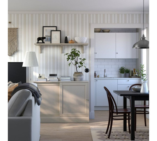 Kredens, szarobeżowy HAVSTA 305.292.31