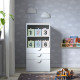 Коробка, 3 шт., зелено-голубой/бежевый BARNDRÖM 105.606.23