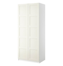 Szafa/2 drzwi, biały/Bergsbo biały PAX 290.054.84