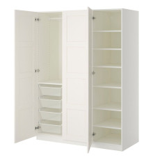 Szafa, biały/biały PAX / BERGSBO 390.255.99