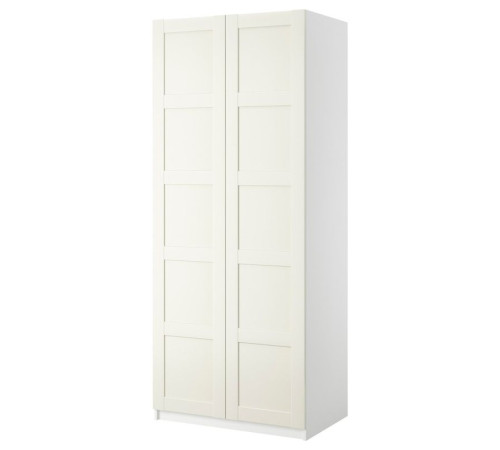 Szafa/2 drzwi, biały/biały PAX / BERGSBO 499.046.34