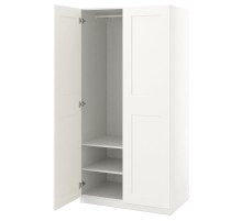 Szafa, biały/biały PAX / GRIMO 994.968.55
