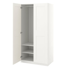 Szafa, biały/biały PAX / GRIMO 994.968.55