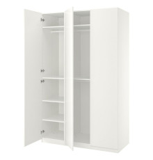 Kombinacja szafy, biały/biały PAX / FORSAND 995.006.97