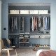 Kombinacja szafy, biały BOAXEL 794.675.71