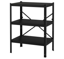 Книжный шкаф, черный BROR 392.726.55