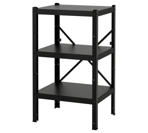 Книжный шкаф, черный BROR 692.726.49