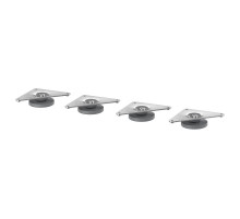 Noga, regulowana, metal EKET 703.400.44