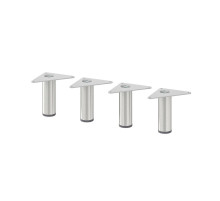Noga, metal/srebrny EKET 704.289.04