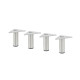 Noga, metal/srebrny EKET 704.289.04