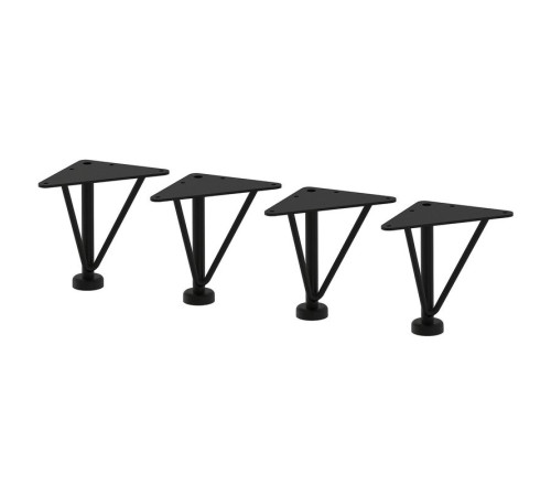 Noga, metal/czarny EKET 705.746.60