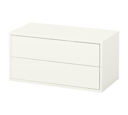 Szafka/2 szuflady, biały EKET 003.339.47