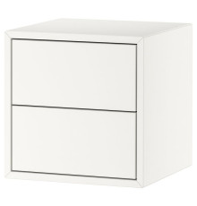 Шкаф/2 ящика, белый ЭКЕТ 304.289.15