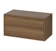 Szafka/2 szuflady, brązowy orzech EKET 805.745.94