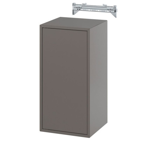 Szafka ścienna z 1 półką/drzwiami, ciemnoszary EKET 995.903.82