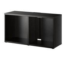 Szafka pod TV, czarnybrąz BESTÅ 402.998.85