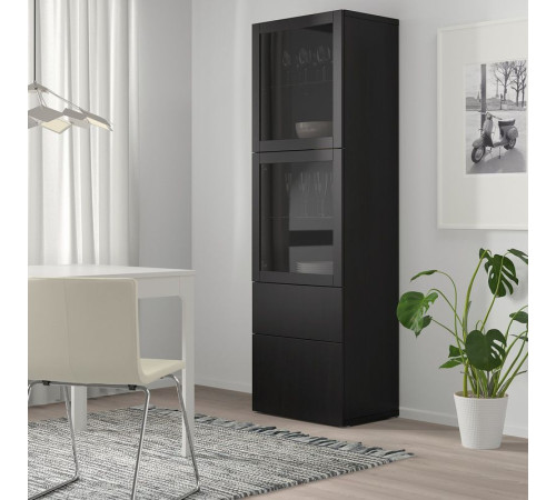 Obudowa, czarnybrąz BESTÅ 902.459.46