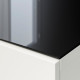 Panel górny, szkło czarny BESTÅ 501.965.37