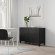 Kombinacja regałowa z drzw/szuf, czarnybrąz/Lappviken/Stubbarp czarnybrąz BESTÅ 091.953.00