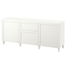 Kombinacja z szufladami, biały/Hanviken/Stubbarp biały BESTÅ 091.956.25