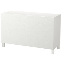 Комбинация с дверями, белый/Лаксвикен/Белый Стаббарп BESTÅ 492.099.89