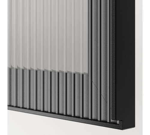 Kombinacja z szufladami, biały Lappviken/Stubbarp/Fällsvik antracyt BESTÅ 695.754.96