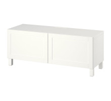 Ława TV z drzwiami, biały Hanviken/Stubbarp/biały BESTÅ 094.194.37