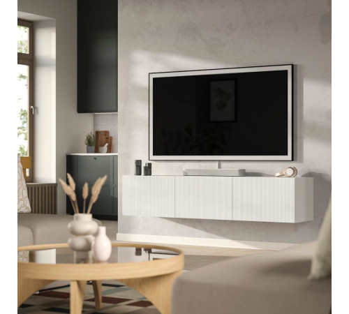 Ława TV z drzwiami, biały/Förvaltare biały BESTÅ 295.973.82