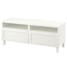 Тумба под ТВ с ящиками, белый/Ханвикен/Стуббарп белый БЕСТО 693.991.77