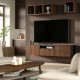 Szafka pod TV, czarnybrąz Lappviken/brązowy orzech BESTÅ 896.121.48