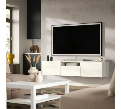 Szafka pod TV, biały/Lappviken biały BESTÅ 996.229.48