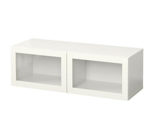Kombinacja szafek ściennych, biały/Sindvik biały BESTÅ 094.398.45