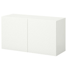 Kombinacja szafek ściennych, biały/Laxviken BESTÅ 294.408.24