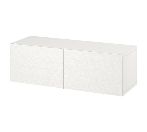 Kombinacja szafek ściennych, biały/Laxviken biały BESTÅ 494.398.48